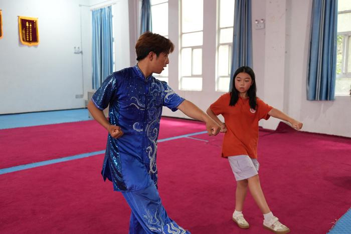 海外華裔青少年河南登封體驗少林功夫