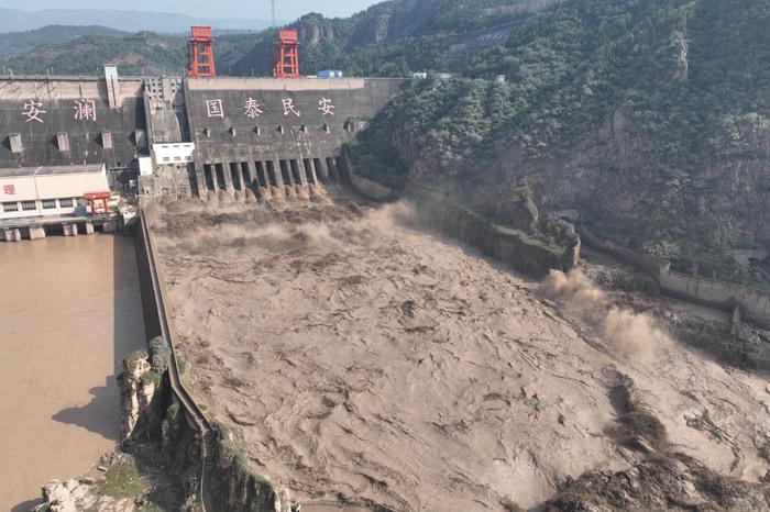 三門峽水利樞紐投入今年第三次敞泄運用