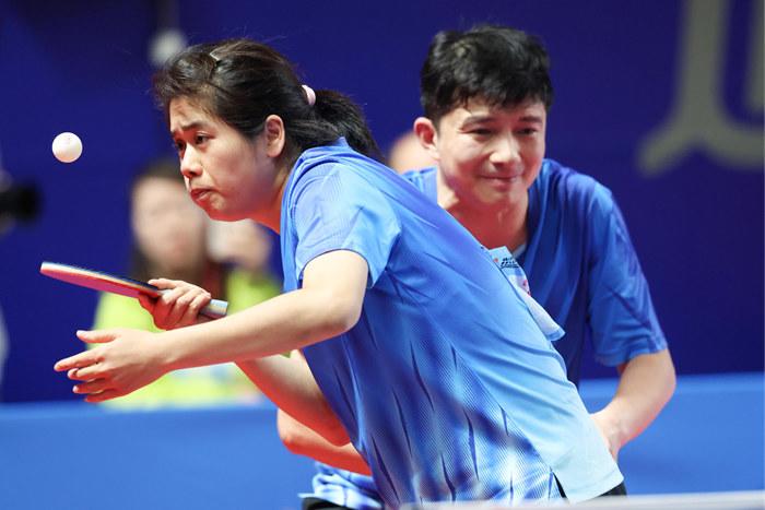 乒乓“夫妻檔”殘特奧會奪金 演繹“最美默契”