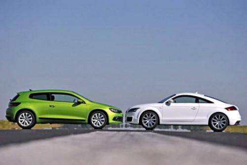 四座夢想!對比奧迪TT Coupe與大眾尚酷