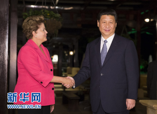 習近平會見巴西總統:中國樂見拉美地區發展壯大