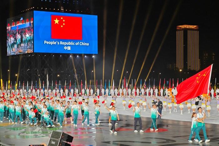 （成都世運會）第12屆世界運動會開幕式舉行