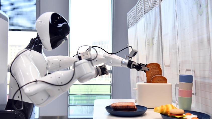 探訪(fǎng)雄安具身智能機(jī)器人訓(xùn)練